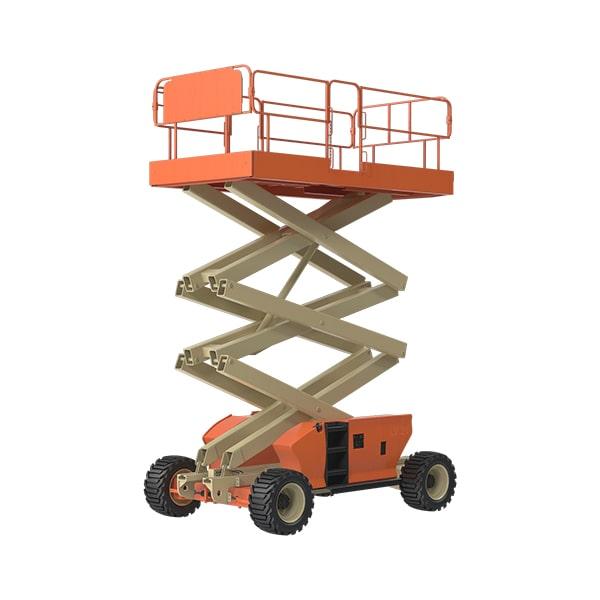 each scissor lift comes with a maximum weight capacity that must not be exceeded for safe operation